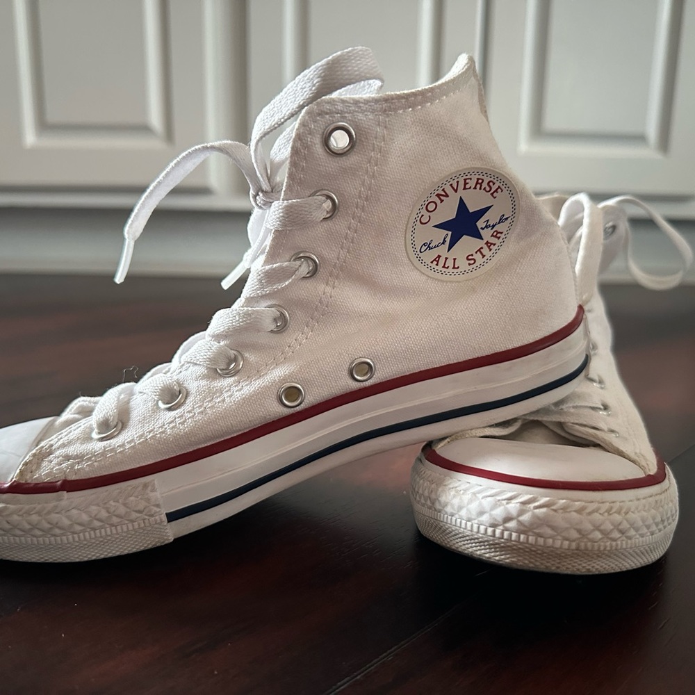 Converse All Star White High Tops